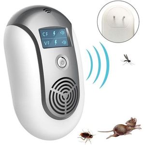 Elektronische Pest Control ultrasone Pest Repeller ons plug(Grey)