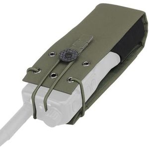 CZMYCBG Universele Radio Case, Molle Radio Walkie Talkie Houder Tas Universeel Etui voor Walkie Talkies Holster Radio Houder Walkie Talkie Etui (Color : OD, Size : One size)