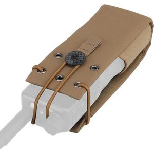 CZMYCBG Universele Radio Case, Molle Radio Walkie Talkie Houder Tas Universeel Etui voor Walkie Talkies Holster Radio Houder Walkie Talkie Etui (Color : T, Size : One size)