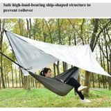 Outdoor Camping Sunshade + Anti-Mosquito Hangmat Set Parachute Stof Net Yarn Anti-Mosquito Hangmat