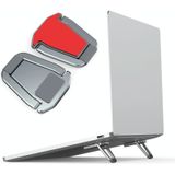 2 stks R-Just HZ07 Universele Stickable Shield Shape Aluminium Legering Laptop Opvouwbare stand
