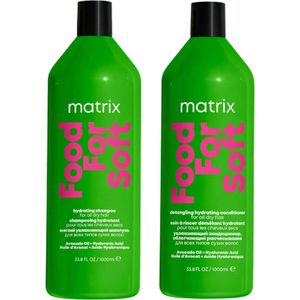 Matrix - Total Results Food for Soft set - voordeelverpakking - Shampoo & Conditioner - 2 x 1000ml