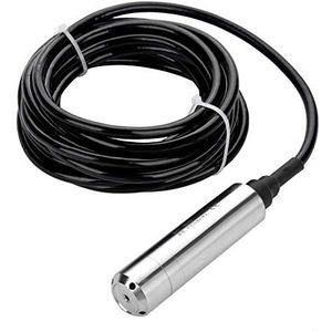 Fafeicy 4-20mA inworpsensor, DC24V TL231 roestvrij staal vloeistofniveausensor, voor detectie van het bereik van 0-5 m, 6 m kabellengte, 11,5x 2,8 cm sondegrootte