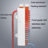 XY-B08 Home Keuken Badkamer Mini Elektrische Waterverwarmer  Plug Specificaties: EU-stekker