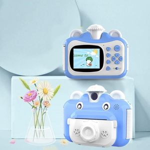 KX01-1 Slimme foto- en videokleuren Digitale kindercamera zonder geheugenkaart (blauw + wit)
