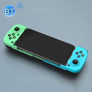 D3 Telescopic BT 5.0 Game Controller For IOS Android Mobile Phone(Blue Green)