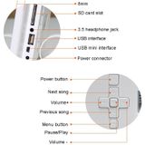 DPF-106 10 1 inch digitale fotolijst LED-videoreclamemachine  stekker: EU-stekker