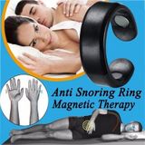 Acupressure Anti Snurk ring behandeling reflexologie anti snurken Apneu slaap apparaat (goud)