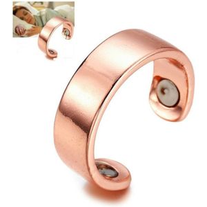 Acupressure Anti Snurk ring behandeling reflexologie anti snurken Apneu slaap apparaat (goud)