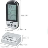 Dubbele probes draadloze digitale keuken Thermometer LCD-scherm temperatuur timer alarm voor het koken van vlees grill oven voedsel BBQ