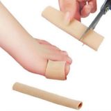 Ademende Fiber silicone teen Finger eversie correctie teen separator beschermende handschoenen (L)