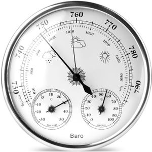 THB9392 muur gemonteerde digitale thermometer hygrometer huishoudelijke hoge nauwkeurigheid drukmeter lucht weer instrument barometer