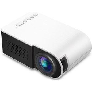 YG210 320x240 400-600LM Mini LED-projector thuisbioscoop  ondersteuning HDMI & AV & SD & USB  algemene versie (wit)