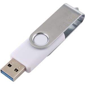 8GB Twister USB 3 0 Flash Disk USB Flash Drive (wit)
