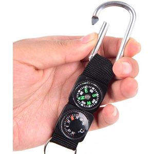 3 in 1 sleutelhanger - outdoor karabijn