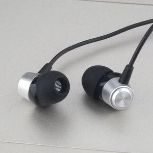 VPB S3 sport oortelefoon Wired Super Bass 3.5 mm crack oortelefoon Earbud met microfoon hands free voor Samsung MP3 (zwart)