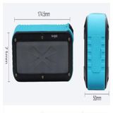 W-KING S20 Loundspeakers IPX6 waterdichte Bluetooth Speaker draagbare NFC Bluetooth Speaker voor buiten/douche/fiets FM-radio (groen)