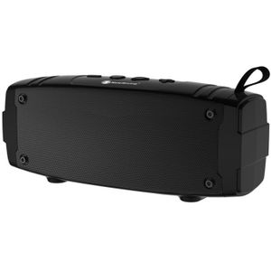 NewRixing NR-3020 outdoor TWS draadloze Bluetooth stereo waterdichte stofdichte schokbestendige speaker (zwart)