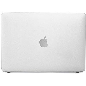 Hoes, Compatibel met MacBook Pro 13-inch hoes 2023 2022 2021 2020 M1 A2338 A2289 A2251 A2159 A1989 A1706 A1708 ultradunne laptoptas (Color : Transparent White)