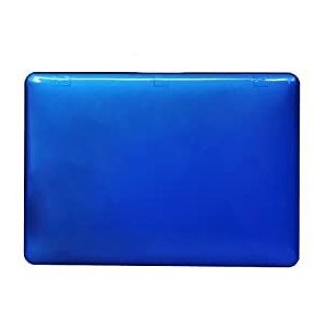 Beschermhoes Transparante laptoptas compatibel met MacBook Air 11 inch release (A1370/A1465), dunne harde hoes Tablet Slim Cover Shell (Color : Blu)