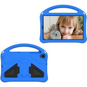Beschermhoes Kinderhoes compatibel met Lenovo Tab K10 TB-X6C6F TB-X6C6L TB-X6C6X (2021) tablethoes, schokbestendige beschermhoes, valbestendig slagvast beschermend handvat standaardhoes met schouderba