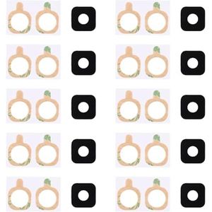 Galaxy Onderdelen Camera Voor Galaxy S6 Actief/G890 10 stks Achtercamera Lens Cover met Sticker Galaxy Onderdelen Camera