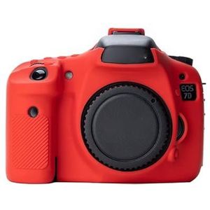 Camera -accessoires Zachte siliconenbeschermingskast voor for Canon EOS 7D