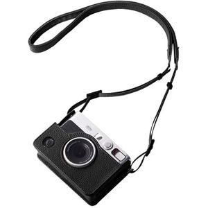 Camerabeschermingskoffer Voor Fujifilm mini evo full body camera echte lederen tas met riem met riem Camera draagband