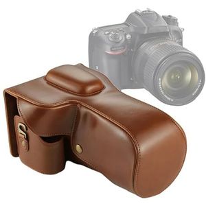 Camerabeschermingskoffer Full Body Camera PU lederen taszak voor Nikon D7200 / D7100 / D7000 Camera draagband