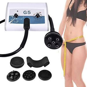 CICOLO Trillende massage afslankmachine, hoogfrequente G5 elektrische vetverbrandingsmachine, cellulitis trillingsbrandermachine, met 5 massagekoppen,A
