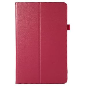 KAVUUN for Lenovo Tab M8 4e Gen Litchi Textuur Lederen Tablet Case (Rose Rood) (Paars) (Groen) etc (Color : Rose Red)