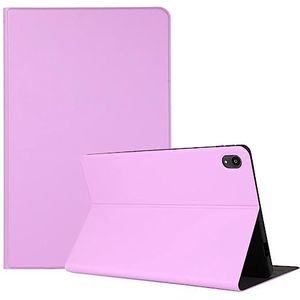 KAVUUN for Huawei MatePad Air 11.5 2023 Spanning Elastische Textuur Flip Tablet Leather Case (Mintgroen) (Hemelsblauw) (Paars) enz. (Color : Purple)