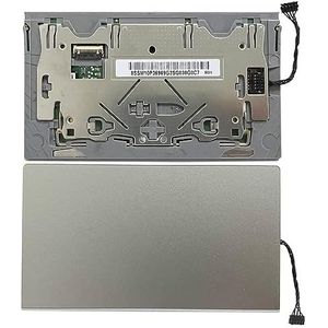 BZN Laptop Touchpad Met Flex Kabel for Lenovo Thinkpad X1 Carbon 6th GEN 20KG 20KH (Zwart) (Grijs) (Color : Grey)