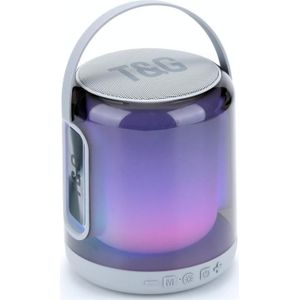 T&G TG376 360 graden volledig scherm LED-licht RGB Multicolor draadloze Bluetooth-luidspreker Subwoofer