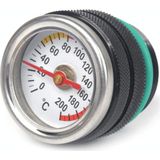 Voor Kawasaki Vulcan 650 gemodificeerde motorfiets motorolie meter thermometer