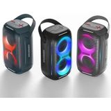 HOPESTAR Party200 mini draagbare toonpuls RGB-licht Bluetooth-luidspreker