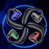 M-K8 Bluetooth Headset Oor Opknoping Business Model Luchtgeleiding Oortelefoon (Groen)