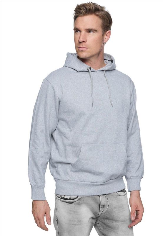 Rusty Neal - GR-19161 - Hoodie - Grijs - Heren