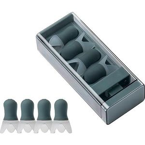 Oordopjes, oordopjes met ruisonderdrukking, oordopjes Traagschuim slaap studenten anti-geluid slaapzaal werk geluiddichte en geluidsreducerende siliconen oordopjes (inclusief 2 paar vervangingen) Oord