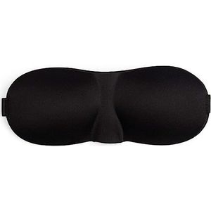 Oogmasker Slapen Slaaphulp Blinddoek, Blokkeer Licht 3D Voorgevormd Comfortabel Ultra Zacht for Reisdutje Nachtelijk Slapen (Oranje) (Kleur: Rood, Maat: One Size) (Color : Schwarz, Size : 1 count (P