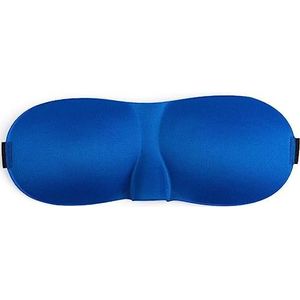 Oogmasker Slapen Slaaphulp Blinddoek, Blokkeer Licht 3D Voorgevormd Comfortabel Ultra Zacht for Reisdutje Nachtelijk Slapen (Oranje) (Kleur: Rood, Maat: One Size) (Color : Blu, Size : 1 count (Pack