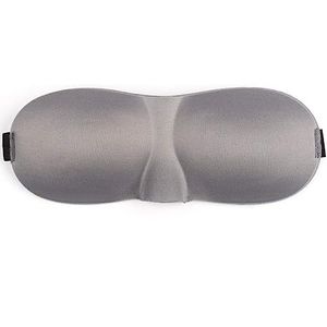 Oogmasker Slapen Slaaphulp Blinddoek, Blokkeer Licht 3D Voorgevormd Comfortabel Ultra Zacht for Reisdutje Nachtelijk Slapen (Oranje) (Kleur: Rood, Maat: One Size) (Color : Gris, Size : 1 count (Pack