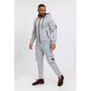 Zayne Milano - Marniga - Heren Joggingpak - Grijs - Ritszakken