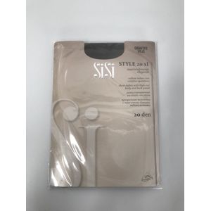 SiSi Style pantys | Grafite| 20 DEN panty | 48/50