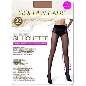 Golden Lady halterloze kousen voor dames, Goud (Bronzer K30a), M