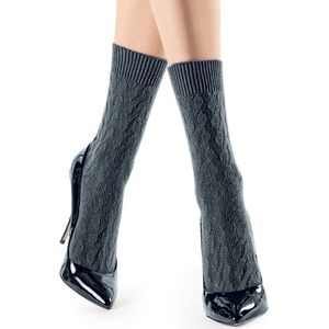 SCHIESSER - Family - Nachtkledij - Beige Gemêleerd / Donkerblauw - 2-delig - Lang