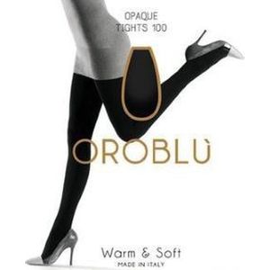 Oroblu Dames Warm & Soft 100 Denier Panty Zwart