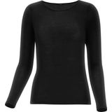 Oroblu Perfect Line Cashmere - T-Shirt Long Sleeve - Kleur Zwartmall