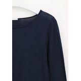 Oroblu Perfect Line Cashmere - T-Shirt Long Sleeve - Kleur Zwartmall