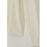 Perfect Line Cashmere - T-Shirt - Ivory - Lange Mouwen